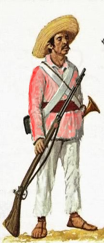 Infanterist der Auxiliarkompanie