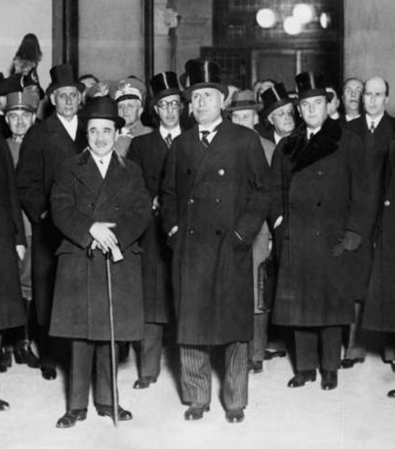 Dollfuß Osterbesuch in Rom