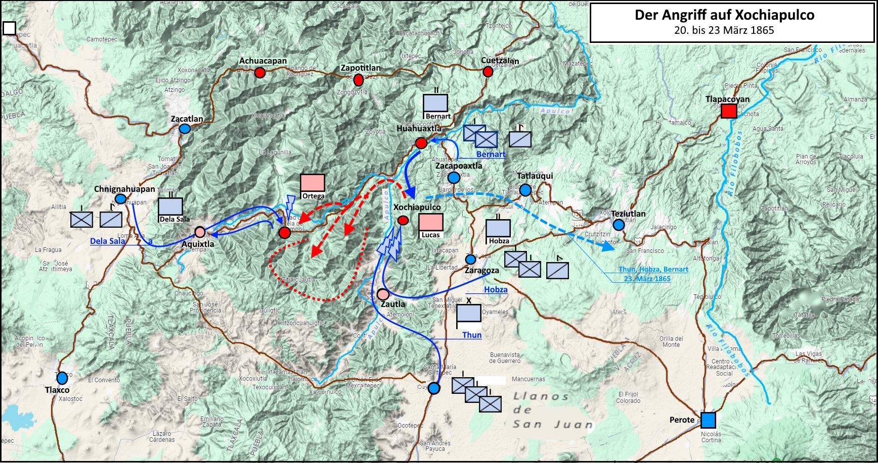 Offensive am 20 Maerz 1865