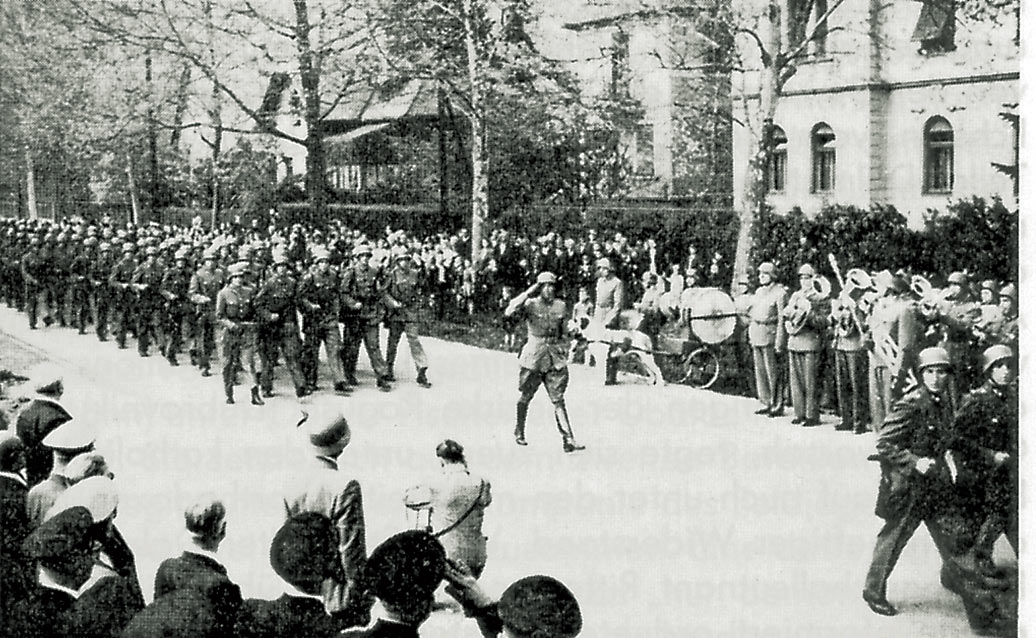 Vorbeimarsch der Gendarmerieschule Steiermark I.