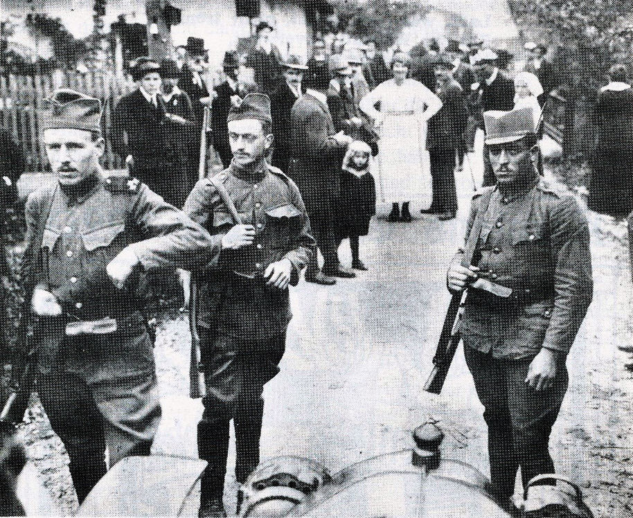 Passkontrolle in Feistritz