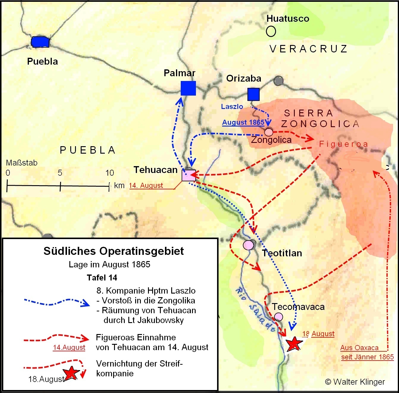 Operationsgebiet Süden